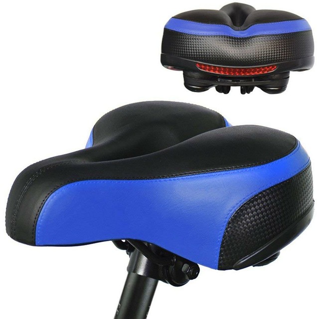 Bicycle Saddle Most Comfortable Bike Seat with Dual Shock Absorbing Ball Cush... eBay