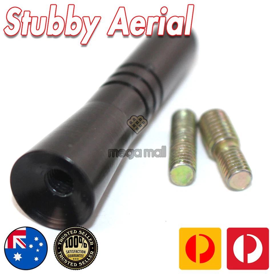 Antena / Antena Stubby Bee Sting para Ford Ranger PX PX2 PX3 Wildtrak Negro 5CM Foto 2 de 4