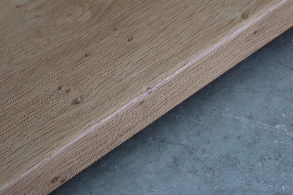 Fensterbank Eiche Lackiert Massiv Holz Fensterbrett Brett Bohle NEU für Fenster - Bild 2 von 4