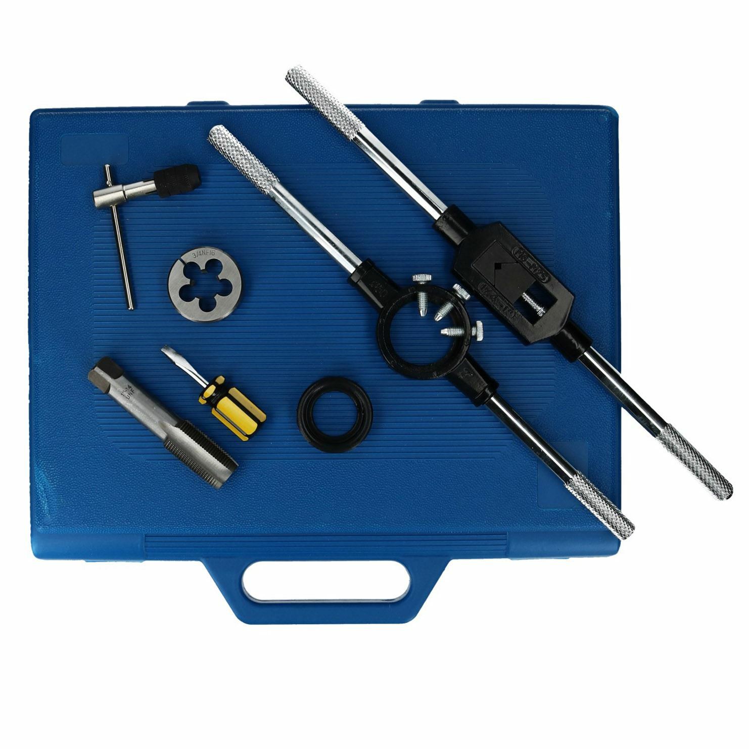 VEVOR Set Di Filiere Maschi Utensili Per Filettatura SAE 116 Pezzi In - Foto 7