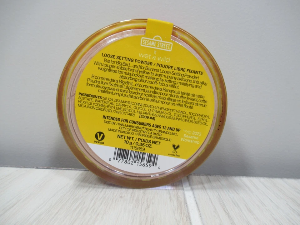 Wet N Wild Sesame Street B Is For Banana Big Bird Setting Powder - Image 4 of 4