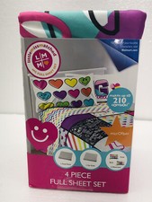 Little MissMatched Bedding Super Soft Microfiber Full Bed 4 Piece Sheet Set