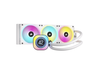 CORSAIR iCUE LINK H150i LCD Liquid CPU Cooler - QX120 RGB Fans 