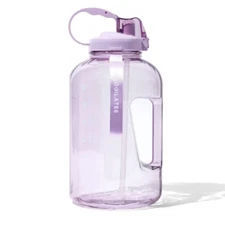 Blogilates 128oz Water Bottle - Lilac Haze: BPA-Free PETG, Portable Drinkware
