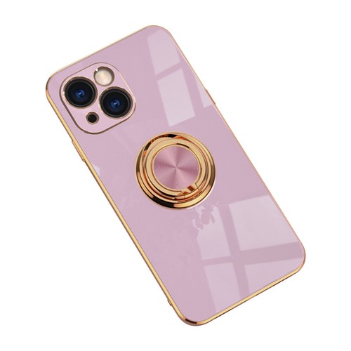 Luxury Plating Ring Stand Case For iPhone 15 14 13 12 11 Pro Max XS XR 8 7 Plus - Picture 17 of 19