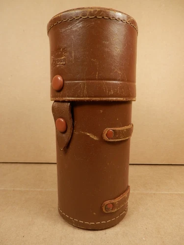 Vintage Rangefinder Canon 135mm f:3.5 Camera Lens Leather Case Only