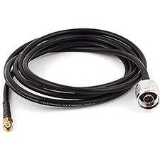N Male Plug to RP-SMA Male Adapter RF Pigtail Coaxial Cable 2M High Quality Q