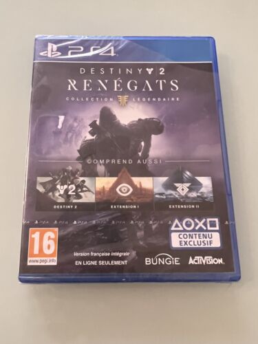 jeu playstation 4 ps4 ps5 5 neuf blister pal fr destiny 2 renegats collection - Photo 1/3