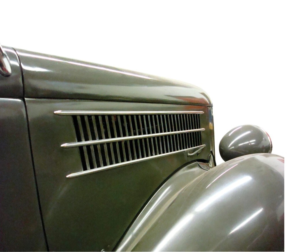1936 Ford Passenger Car Hood Side Trim With Clips | eBay