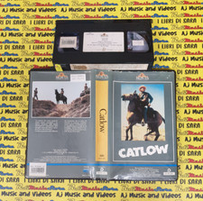 VHS film CATLOW yul brynner richard crenna leonard nimoy 1987 panarecord (F117)