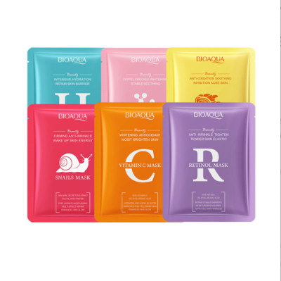 8 Stück Antioxidant Whitening Gesichtsmaske Feuchtigkeitsspendend Feuchtigkeitsspendend Premium Qualität