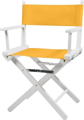 Sedia Da Regista Pieghevole in Legno, 90 Cm Di Altezza, 54 Cm Di Larghezza, 48 C - Foto 11 di 12