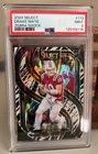 2024 Panini Select - MVP Premier Level  DRAKE MAYE #113 Zebra Shock Prizm (RC)