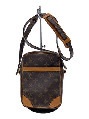 LOUIS VUITTON 2) Danube Monogram Canvas BRW PVC BRW Allover