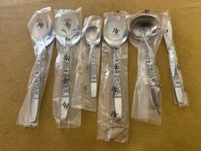 (6) Pc Serving Set Hanford Forge SPRING LAKE Stainless HF Flatware