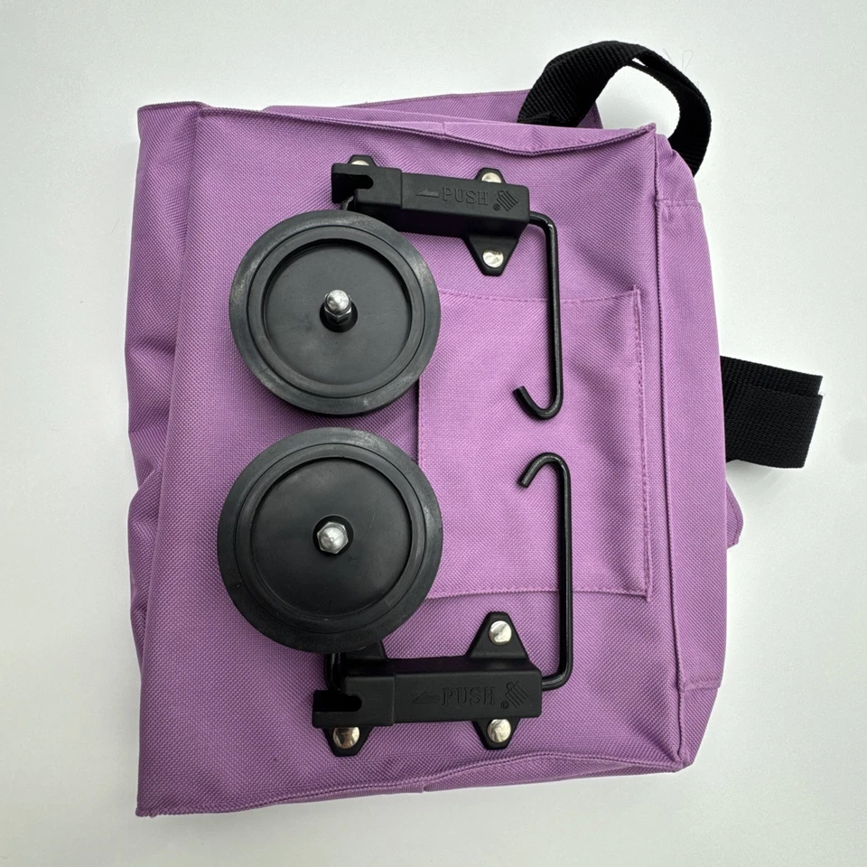 Carrito plegable Reisenthel púrpura compacto carrito de compras se pliega en una bolsa de transporte Foto 4 de 4