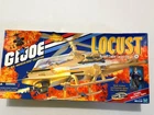 2000 G.I Joe 3.75" Assault Copter Locust XH-1 Helicopter With Wild Bill Sealed
