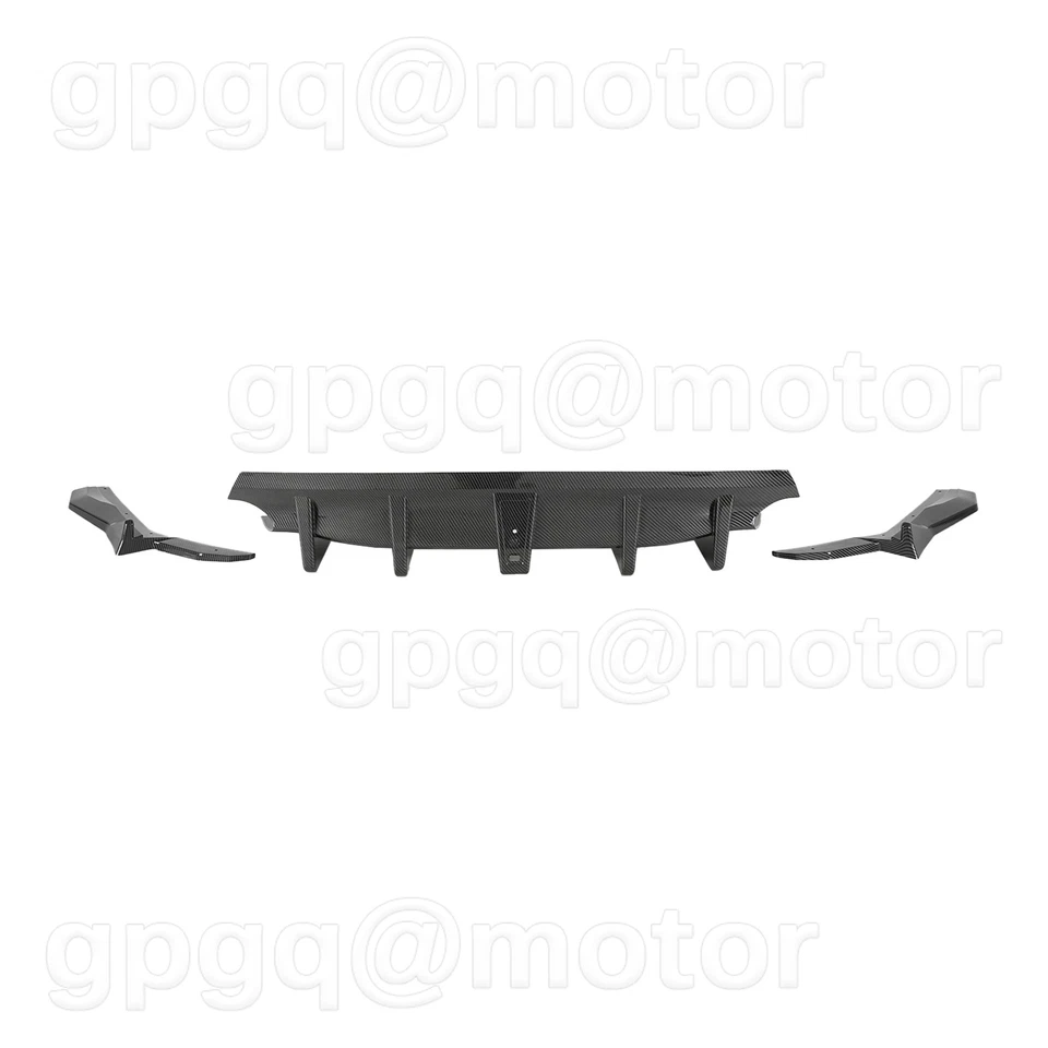 Difusor traseiro de fibra de carbono com luz LED para Lexus IS300 IS350 21-2025 JDM - Imagem 4 de 4