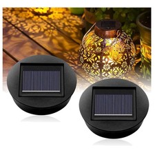 2 Stück Solarleuchten Ersatzteile   für Garten Laternen