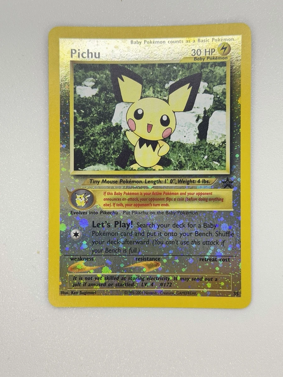 pichu pokemon card price Pichu Indiana Pokemon Individual Trading Cards for sale