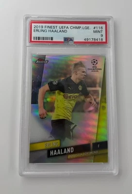 Topps Finest UEFA Champions League 2019-20 Erling Haaland #116 for