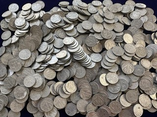Énorme Lot 600 Pièces 50 Centimes France Francisque a TRIER Régime de Vichy