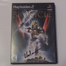 Electronic Arts Bionicle Sony PlayStation 2 PS2 Autographed E NTSC-U/C