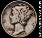 1943-D Silver Mercury Dime - Scarce  Better Date  No Reserve  #G9175