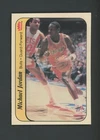 1986 Fleer Sticker Basketball #8 Michael Jordan Chicago Bulls RC Rookie HOF