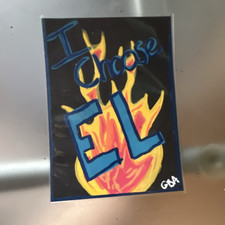 Goblin Beauty Art “I Choose El” ACEO based off “The Empire of Ash and Song” 2026