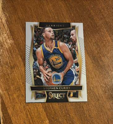 Stephen Curry 2016-17 Panini Select #88 Davidson Golden State Warriors