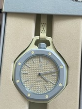 AP X Swatch Royal Pop Beige/Blue Analog Quart...