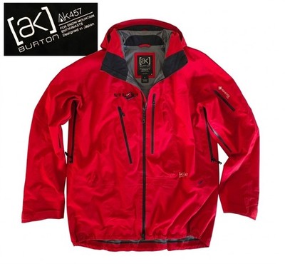 Burton AK457 Japan GORE-TEX 3L PRO Guide Snowboard Jacket Red XXL