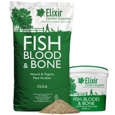 Fish, Blood & Bone Organic Fertiliser & Plant Feed | N.P.K 5-5-6 | 500g - 25kg