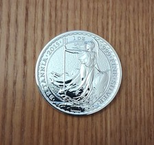 2015 SILVER BRITANNIA 1oz COIN BU