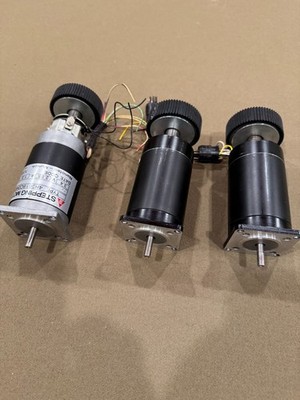 Original Techno-Isel stepper motor X, Y, Z (with brake) , NEMA 23,  1/4'' shaft