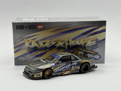 1/64 Mini GT Kaido House Nissan Silvia S13-R Kaido Drift V1 KHMG235