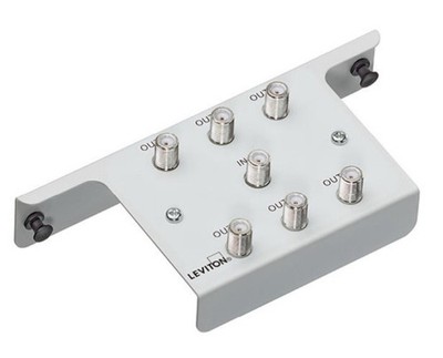 Leviton 47690-6C2 1x6 2GHz Passive Video Splitter - Sealed in plastic