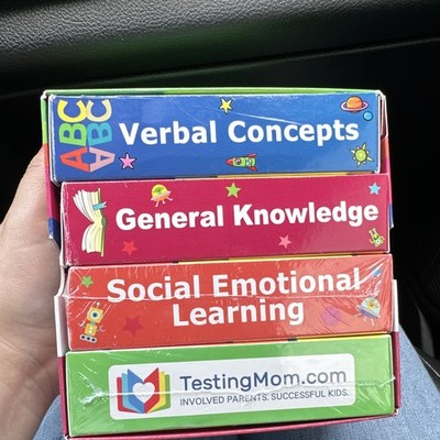Kindergarten-In-A-Box Set 2 Flash Cards Pre-K to K, Knowledge