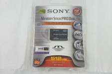 Sony 512 MB Memory Stick PRO Duo Flash Memory Card MSX-M512S 