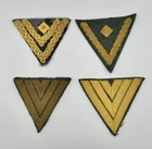 WW2 German Military Patch, Lot of 4