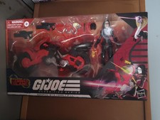 Hasbro G.I. Joe Classified Cobra Island  13 Baroness & Cobra Coil Motorcycle NIB
