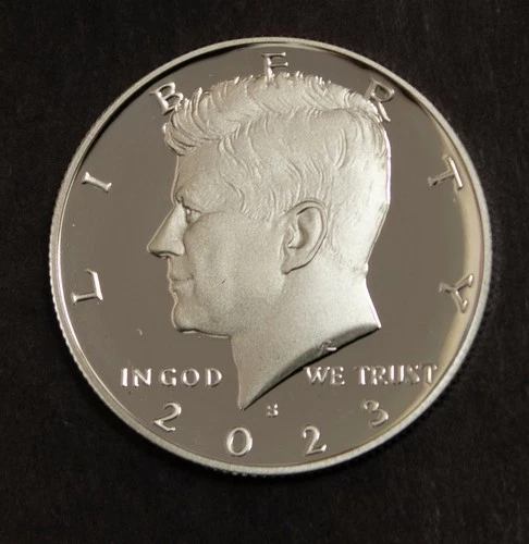 2023 S Kennedy Half Dollar  Gem Proof 99.9% Silver    Lot 4886