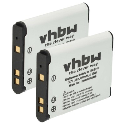 2x Akku für Sony Cybershot DSC-RX0M2G DSC-RX0M2 DSC-RX0 DSC-RX0 II 600mAh 3,7V