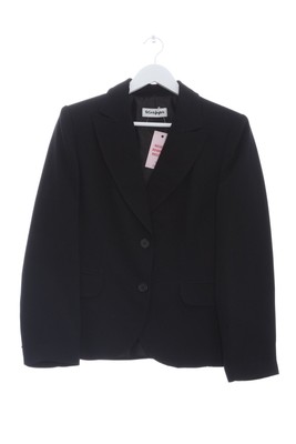 EL CORTE INGLES Klassischer Blazer Damen Blazer Gr. DE 40 schwarz Casual-Look