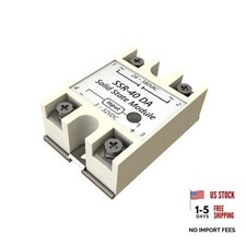 Solid State Relay Single Phase Semi-Conductor Relay Module SSR-Input 3 40DA 1