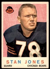 1959 Topps #96 STAN JONES  Chicago Bears  EX-EX+
