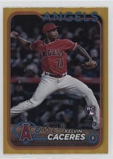 2024 Topps Series 2 Gold Foil Kelvin Caceres #680 13kb