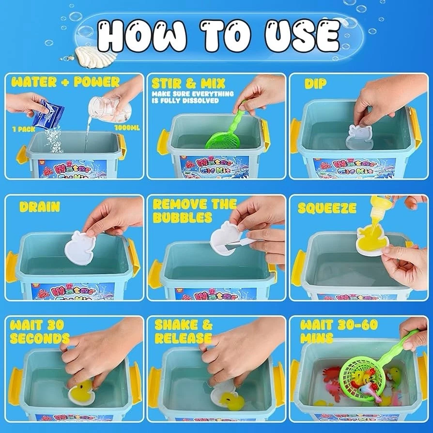 Kit de Juguete Magic Water Elf, Kit de Gel de Agua Aqua Fairy, Aqua Fairy, Magic Water Elf, Foto 3 de 4