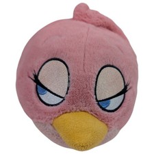 Angry Birds Stella Pink Plush 8-10 No Sound